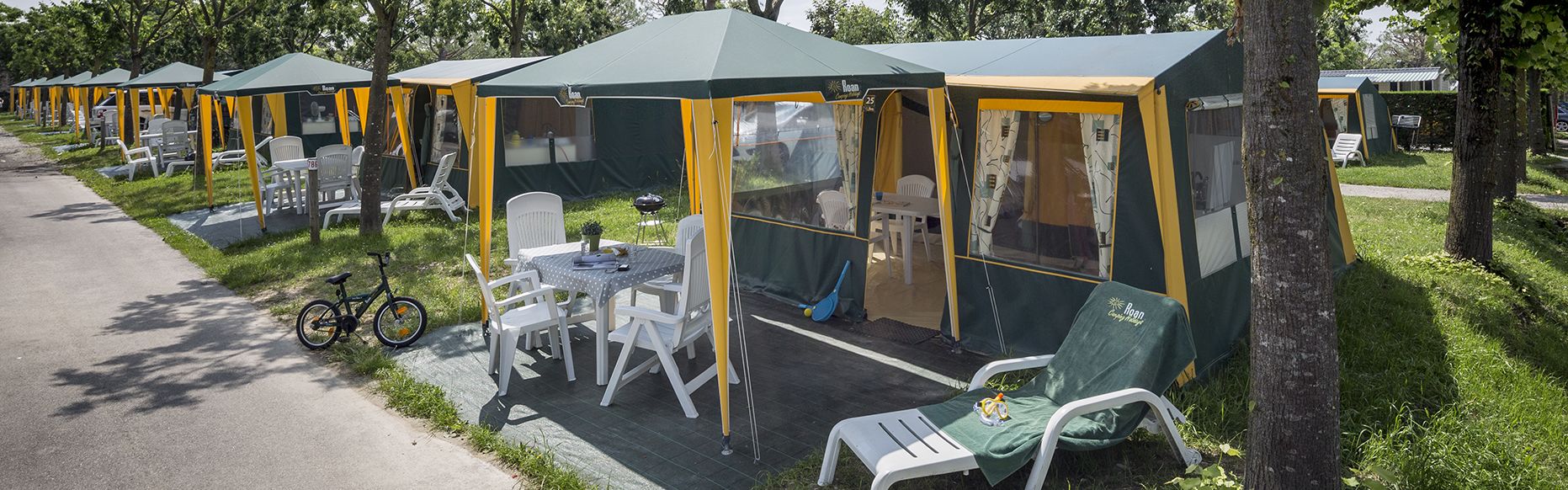 Tent Lake view
