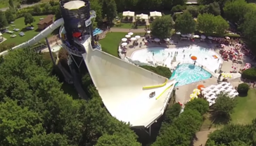 The Extreme River slide at aquafan