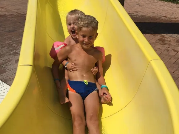 Satisfied children at Roan camping Delle Rose.