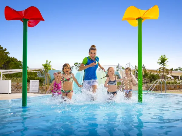 Children's pool at Roan camping Krk Camping Resort.