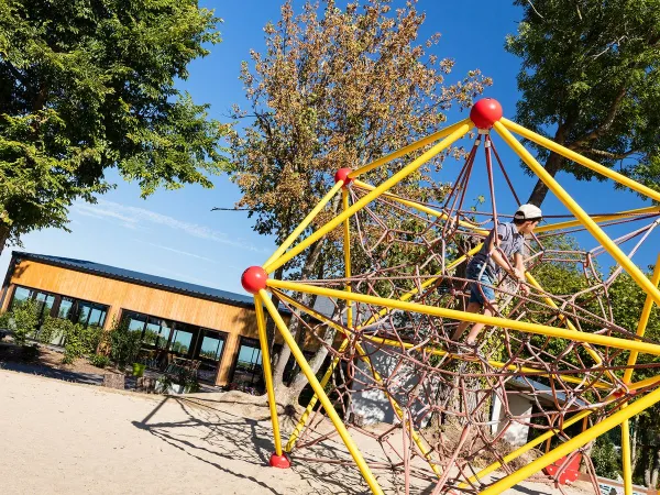 Playground at Roan camping La Vallée.