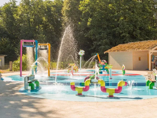 Children's pool at Roan camping de Bonnal.