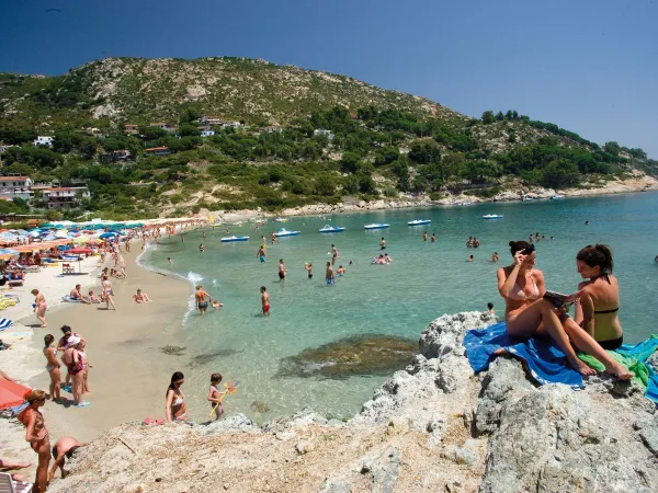 Beach close to Roan camping hu Park Albatros village.