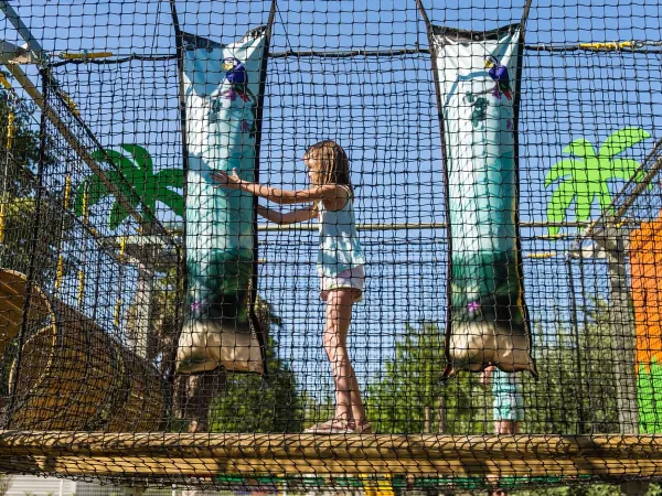 Playground at Roan camping La Sirène.