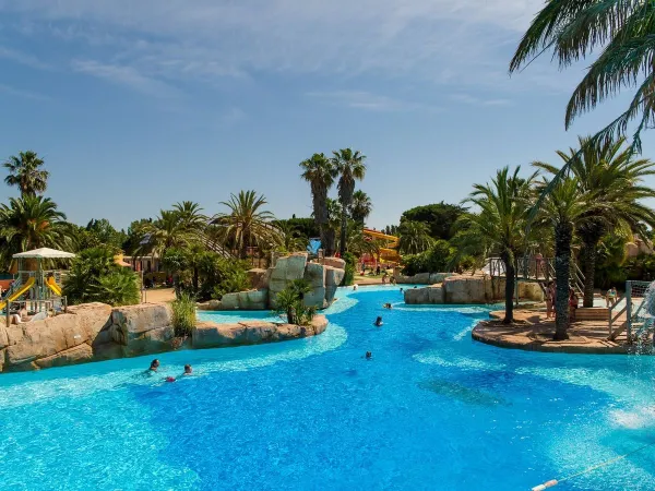 Outdoor pool at Roan camping La Sirène.