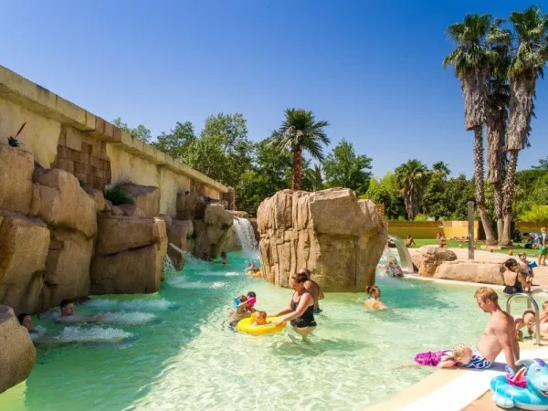 Lagoon pool at Roan camping La Sirène.