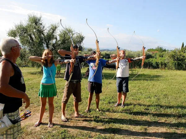 Archery at Roan camping Cisano San Vito.