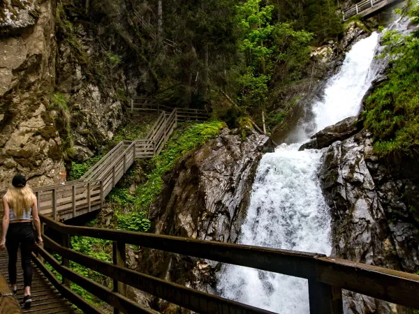 Bärenschützklamm near Roan camping Bella Austria.