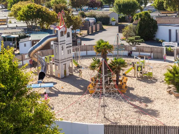 Nice playground at Roan camping Le Domaine du Clarys.