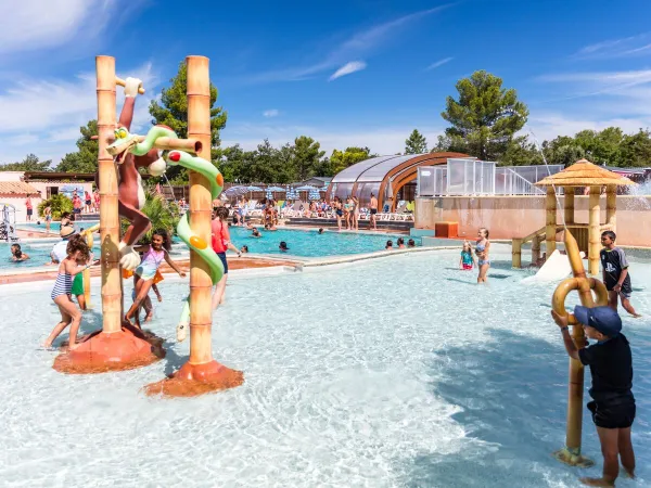 Children's pool at Roan camping Du Verdon.