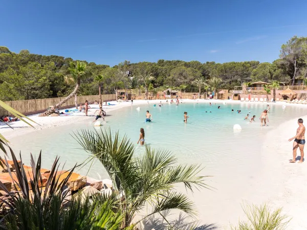 Lagoon at Roan camping La Pierre Verte.