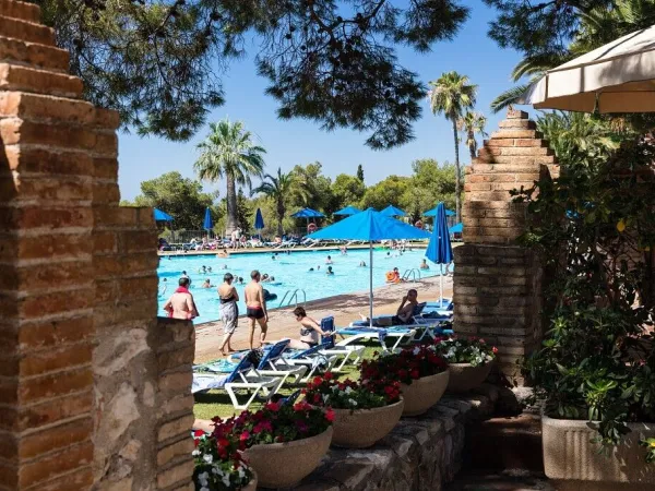 One of the pools at Roan camping Vilanova Park.