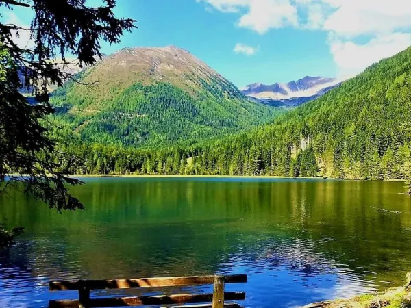 Beautiful lake near Roan camping Bella Austria.
