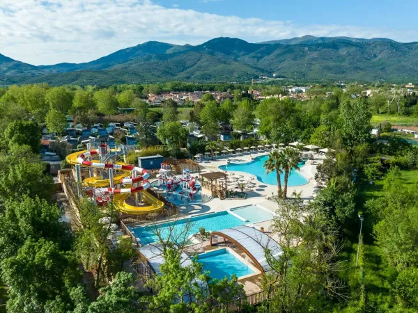 Swimming park of Roan camping La Chapelle.