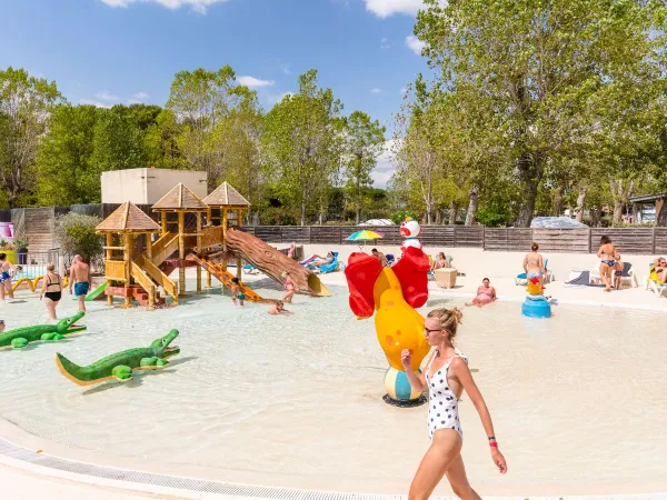 Toddler pool at Roan camping Domaine de La Yole.