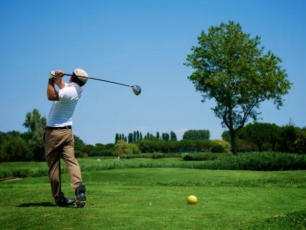 Golf at Roan camping Le Vieux Port.