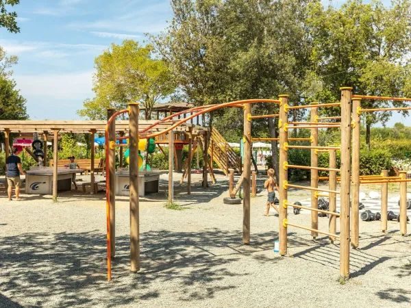 Playground at Roan camping Montescudaio.