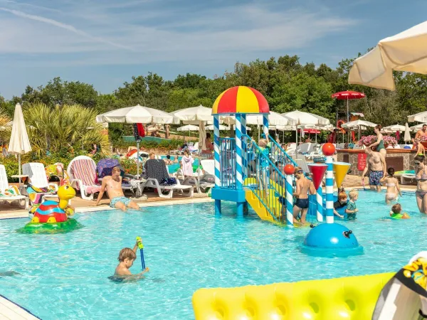 Children's pool at Roan camping Montescudaio.