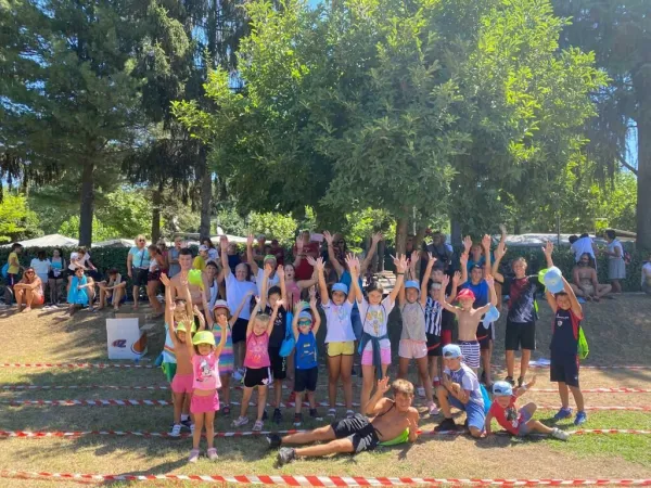 Children's entertainment at Roan camping Lido Verbano.