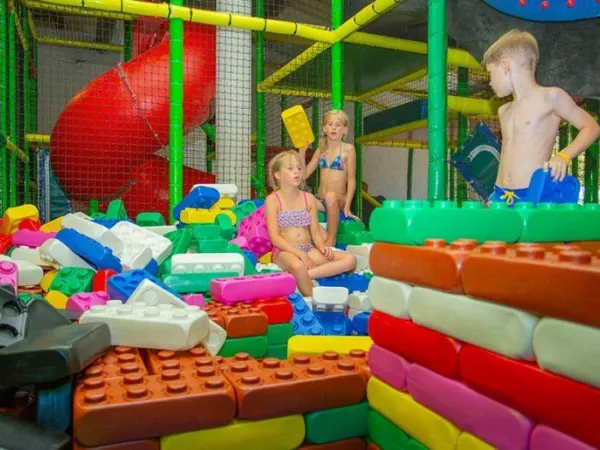 Indoor playground at Roan camping de Galaure.