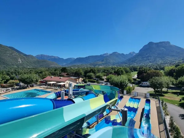 The slides at Roan camping L'Ideal.