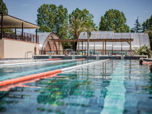 Lane pool at Roan camping La Sardane.