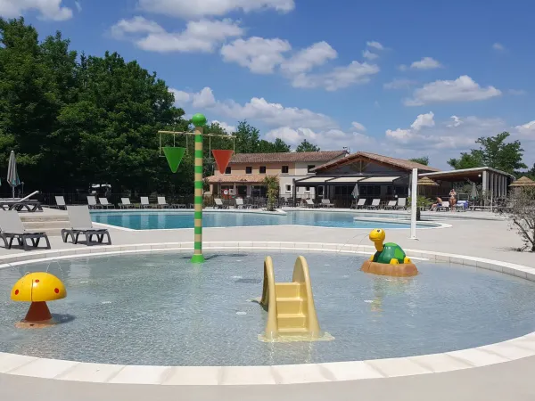 Pools at Roan camping La Grand Terre.