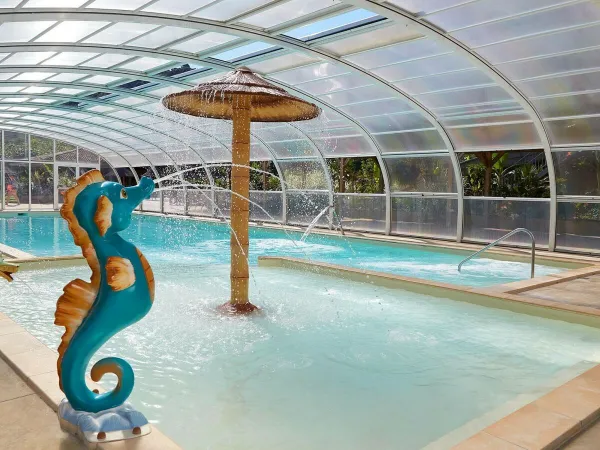 Indoor children's pool at Roan camping Verdon Parc.