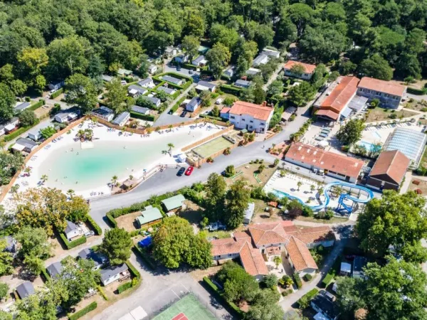 Overview of Roan camping La Clairière