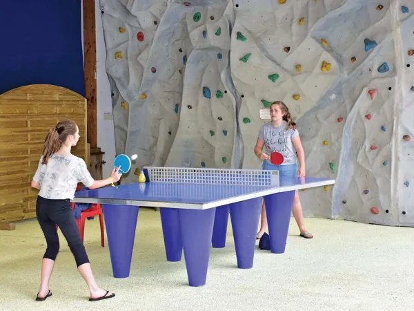 Table tennis at Roan camping Le Ty Nadan