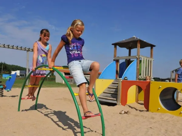 Playground at Roan camping Le Domaine de Beaulieu