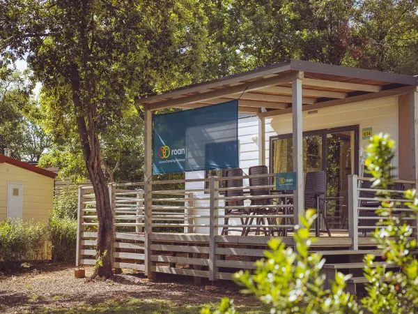 Premium luxury mobile home at Roan camping hu Montescudaio village.