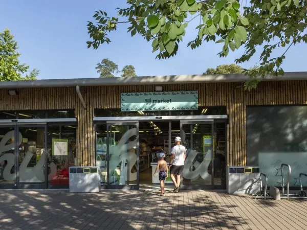 Supermarket at Roan camping hu Altomincio village.