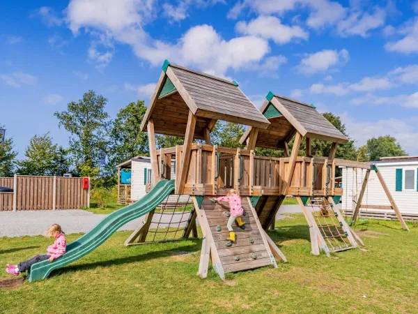 Playground at Roan camping Marvilla Parks Friese Meren.