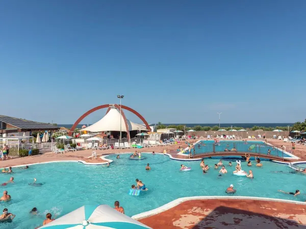 Swimming pool at Roan camping Spiaggia e Mare.