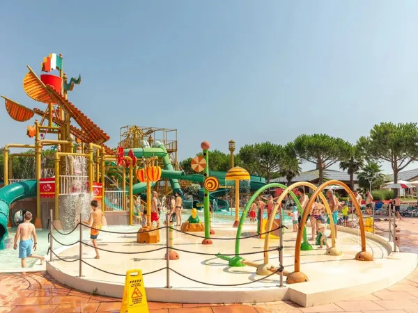 Spraypark at Roan camping Spiaggia e Mare.