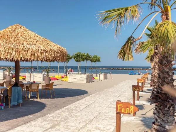Beach at Roan camping Spiaggia e Mare.