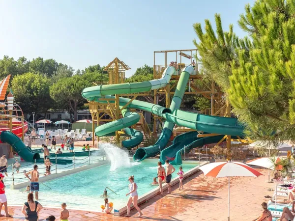 Slides at Roan camping Spiaggia e Mare.