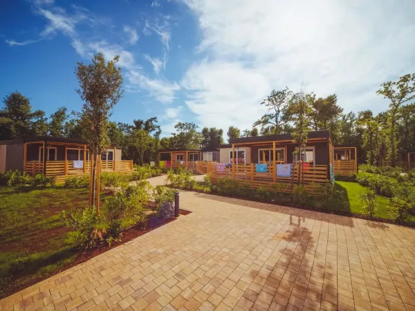 The mobile homes Premium Relax Premium Zone at Roan campsite Park Umag.