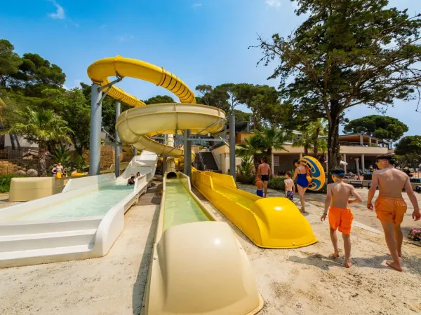Spectacular slides at Roan camping Internacional de Calonge.