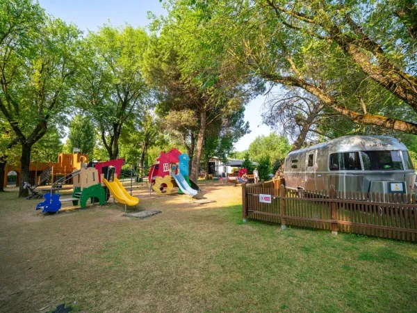 Playground at Roan camping Ca'Savio.