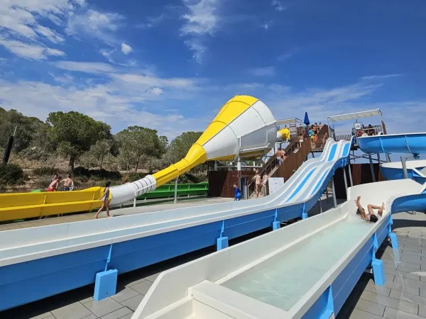 The new slides opened at Roan campsite Vilanova Park in 2025.