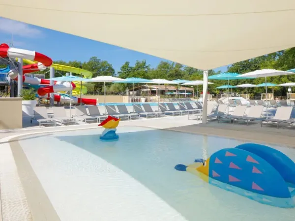 Children's pool at Roan campsite Bijela Uvala.