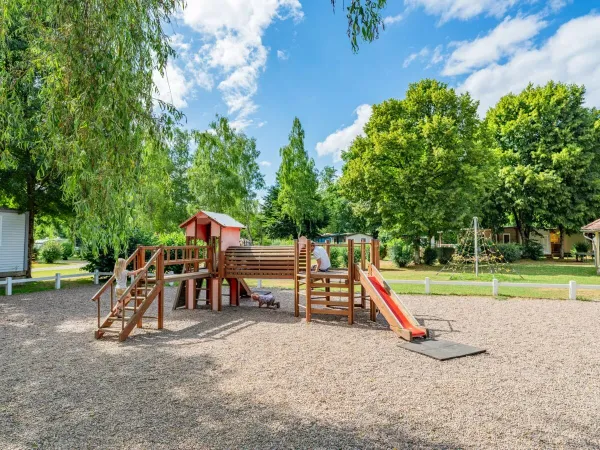 Playground at Roan camping de Bonnal.