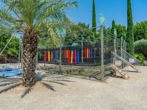Playground at Roan camping La Sirène.