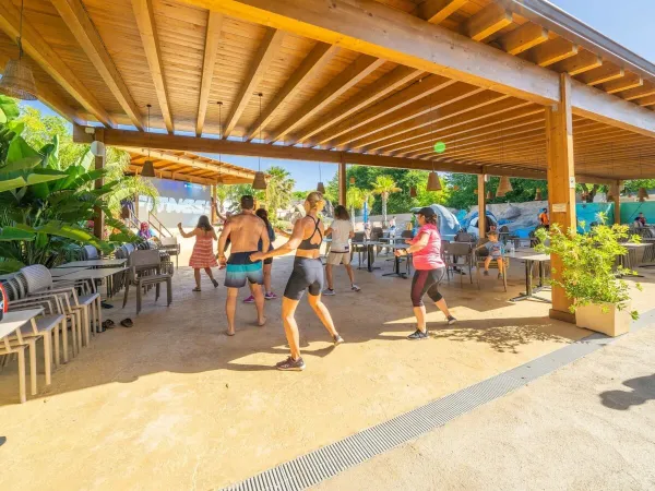 Entertainment at Roan camping Caballo de Mar.