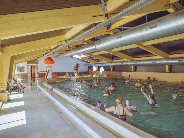 Heated indoor pool at Roan campsite Marvilla Parks Kaatsheuvel.