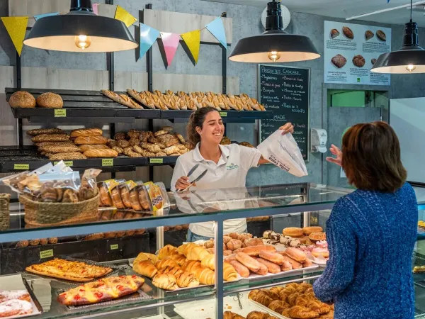 Catering facility at Roan camping Bella Terra.