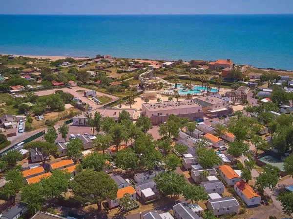 Overview of Roan camping Le Petit Mousse.