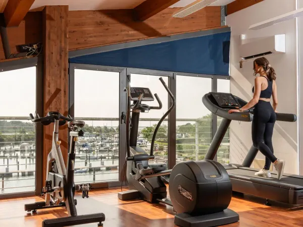 Training at Roan campsite Tenuta Primero.